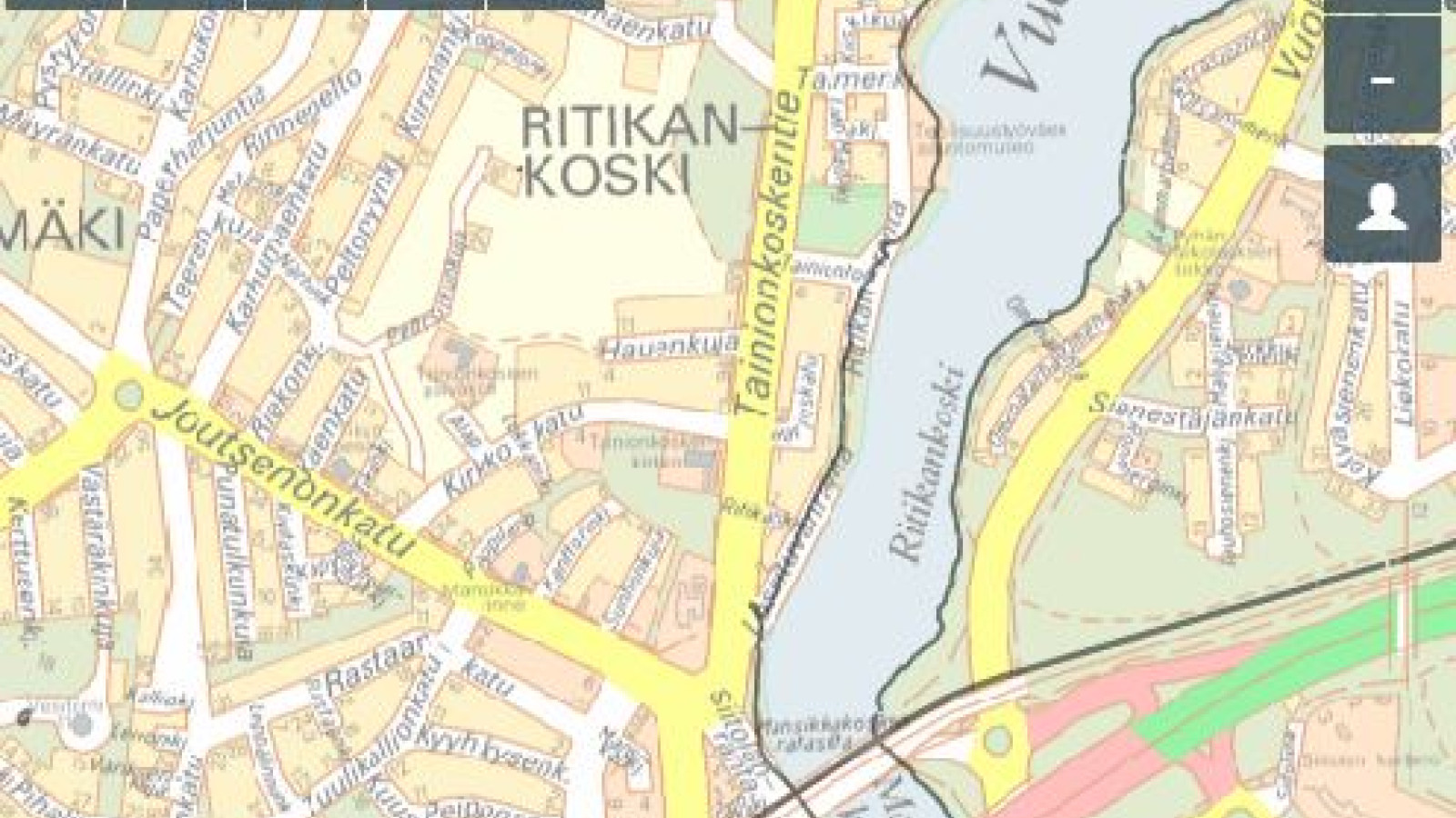 The map service of the city of Imatra was updated | the city of Imatra